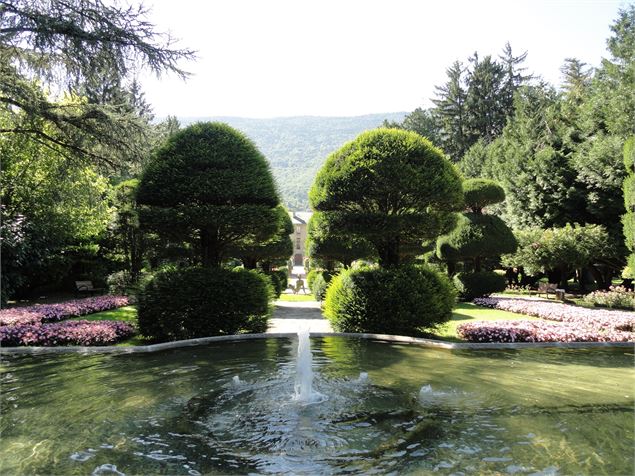 Le Bourget-du-Lac, prieuré, jardins - ©D. Dereani, Fondation Facim