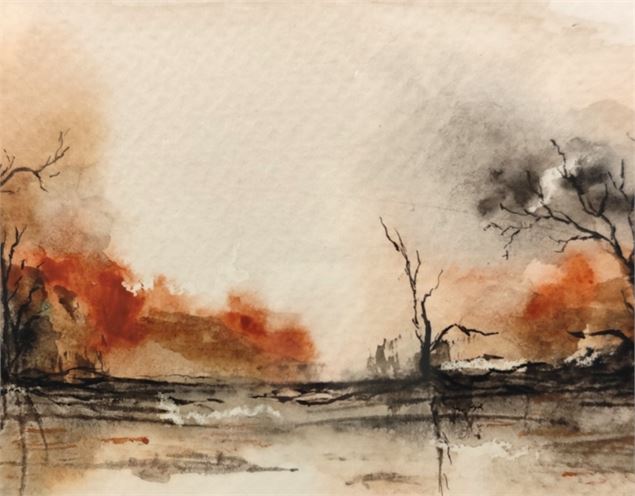 Exposition Aquarelle de Christel Cerruti_Faverges-Seythenex - Christel_Cerruti