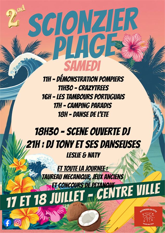 Scionzier plage