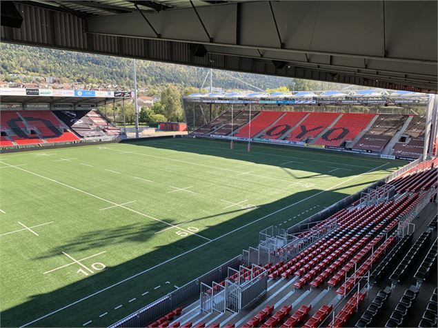 Instants visites - Le stade Mathon et l'Oyomen Factory_Oyonnax - @ CA Brive