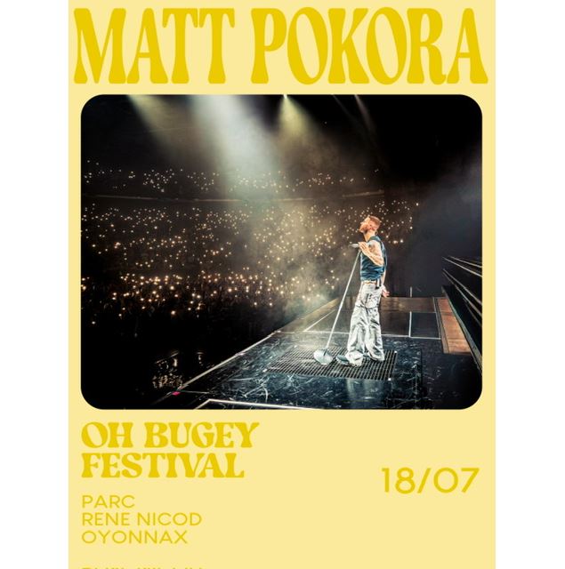 Matt Pokora - Oh ! Bugey Festival