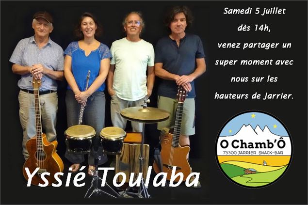 Photo du groupe Yssié Toulaba avec leurs instruments. - Yssié Toulaba