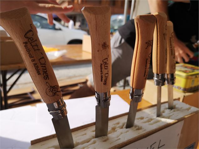 Couteaux Opinel Celti'Cimes - Albiez animation