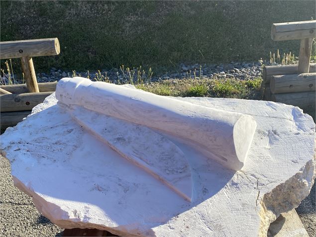 Sculpture sur gypse - OTICoeurdemaurienne