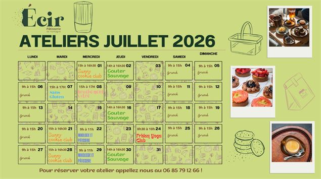 Ateliers pâtisserie Ecir_Megève