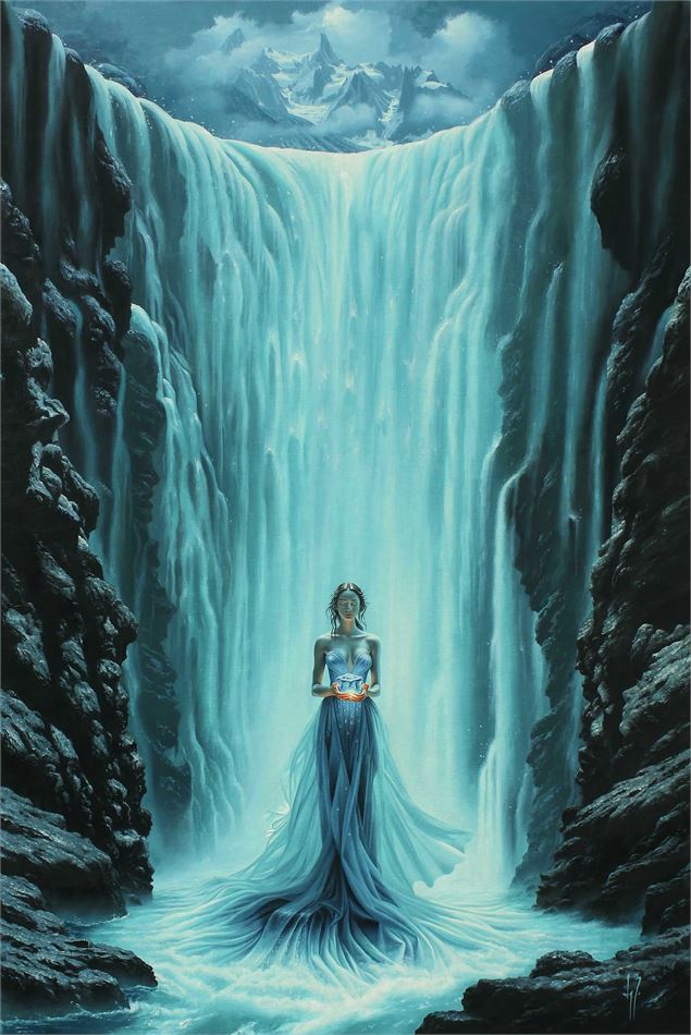 En cascade - Martial Bourlot