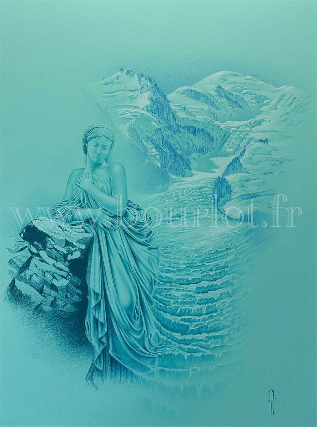 La gardienne du Mont Blanc - Martial Bourlot