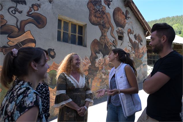 Visite du cirque des métiers oubliés au Grand-Bornand - T. Vattard