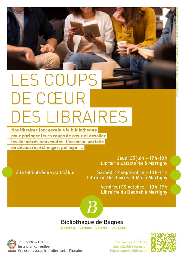 Les coups de coeur des libraires_Val de Bagnes - Freepik