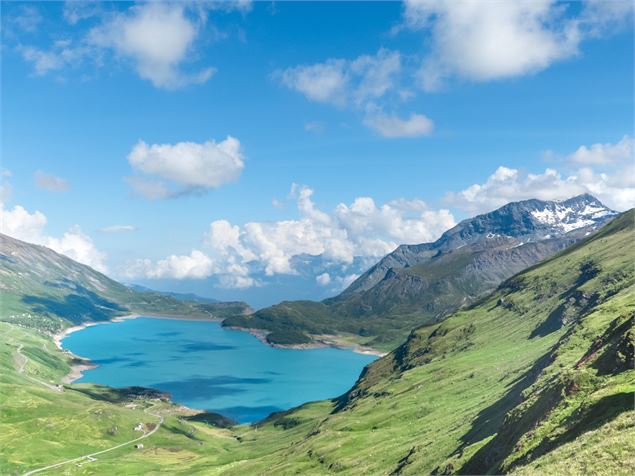 Le lac du Mont Cenis vu depuis La Turra - Giropodistica