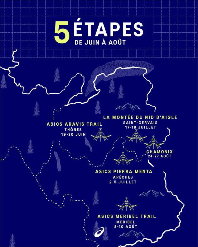 Montée du Nid d'Aigle x Asics au Fujitrail Camp_Saint-Gervais-les-Bains - Asics