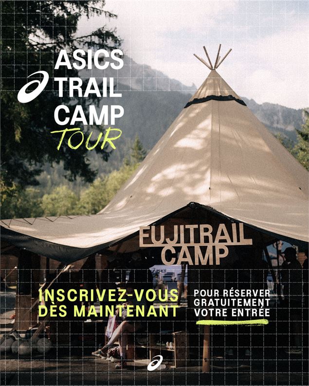 Montée du Nid d'Aigle x Asics au Fujitrail Camp_Saint-Gervais-les-Bains - Asics