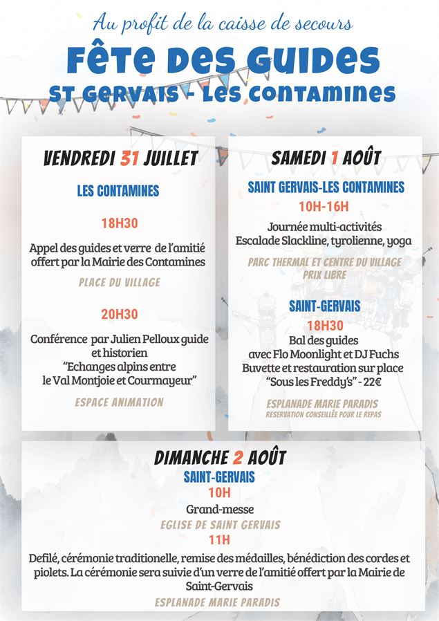 Fête des Guides à Saint Gervais Mont-Blanc_Saint-Gervais-les-Bains - Droits réservés