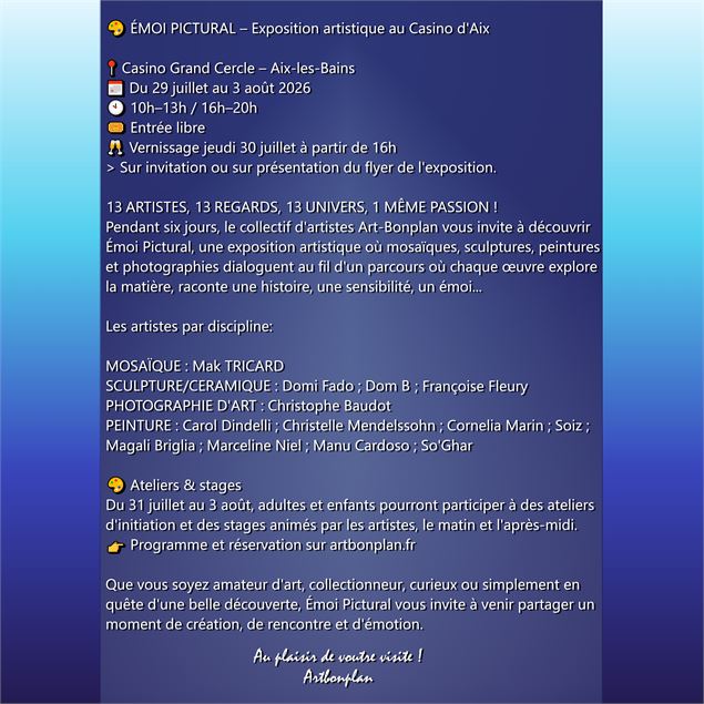 Programme - ManuCardoso