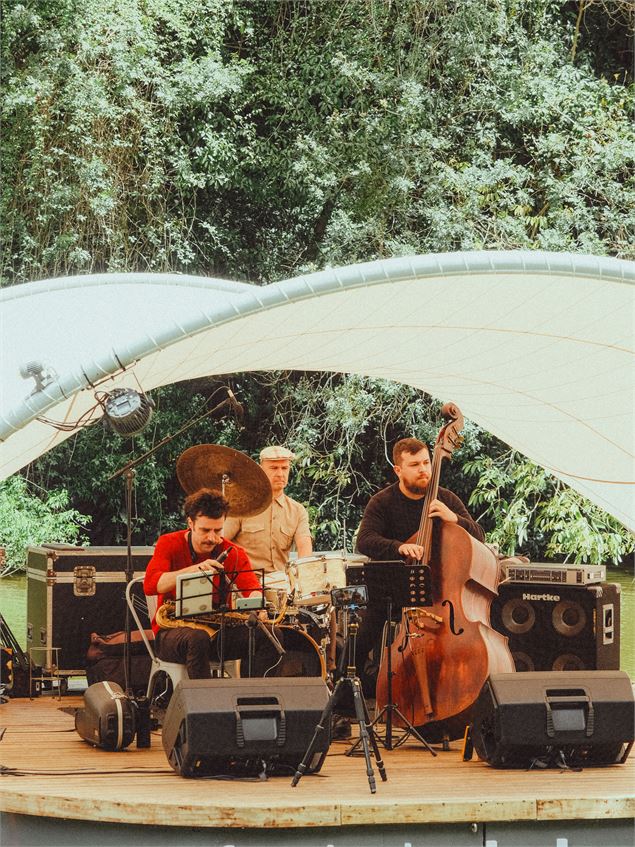 Concert Jazz manouche sous les étoiles_Chazey-sur-Ain - Maéva Bardy