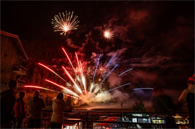 Feux d'artifice - Tignes Officiel