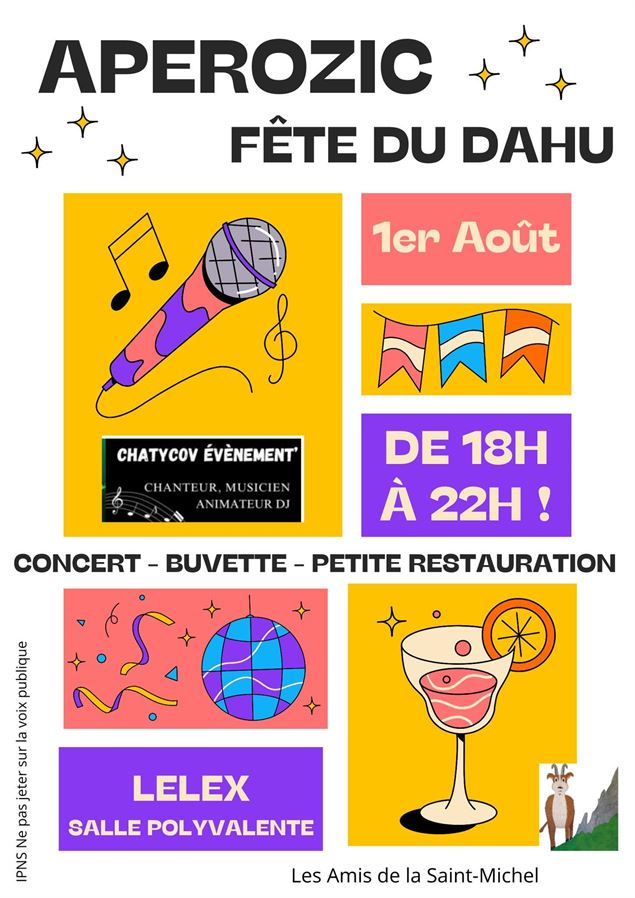Apérozic Fête du Dahu - Pixabay