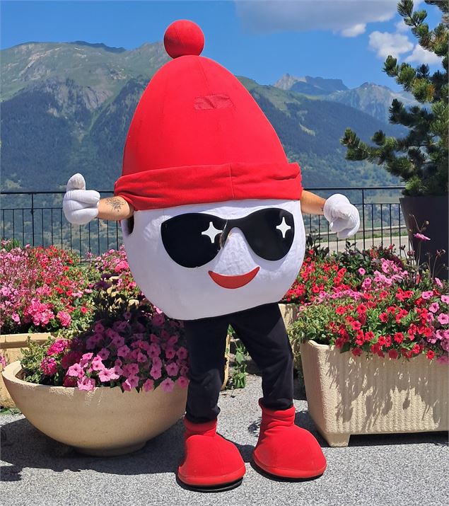 Mascotte Plagnou - Office de tourisme de la Plagne Montalbert