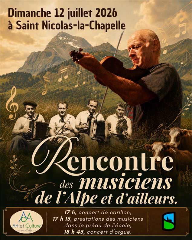 Concert de carillons, d'orgue et prestations de musiciens - Art et Culture en Arly