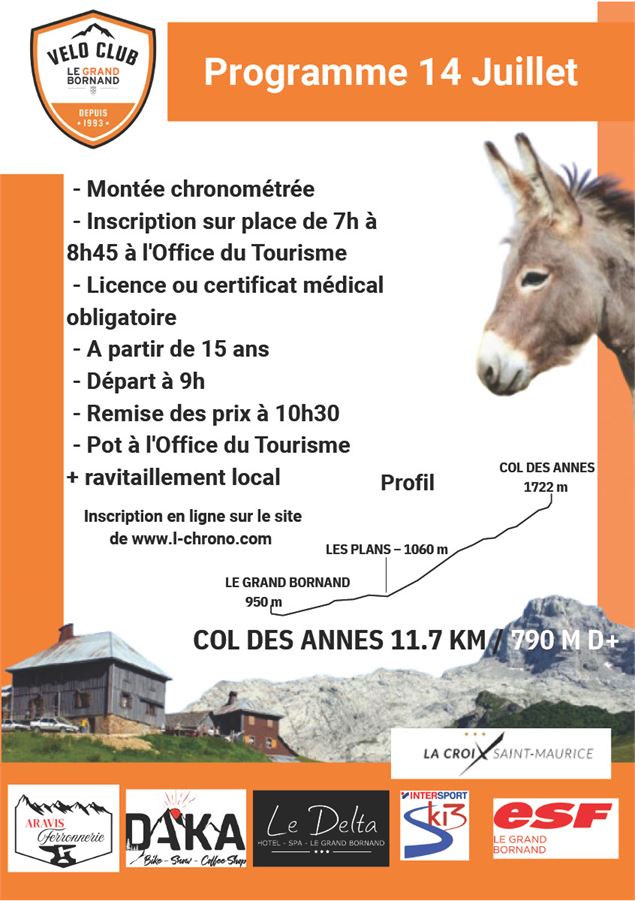 2ème montée cycliste L'Âne_Le Grand-Bornand