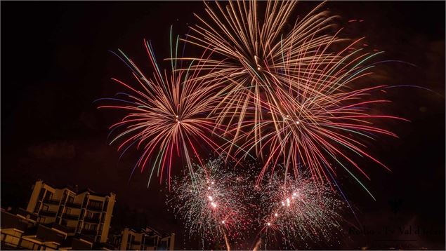 Feu d'artifice - Val d'Isère Tourisme