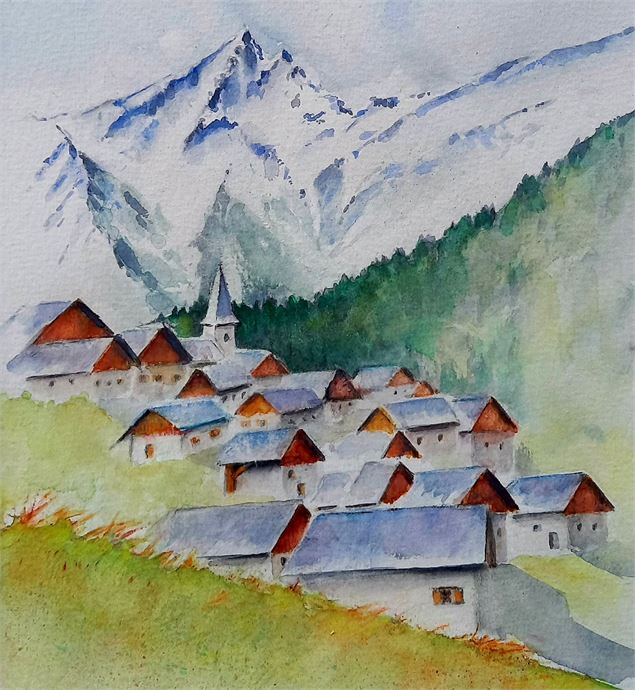Aquarelle - Jacqueline Valloire