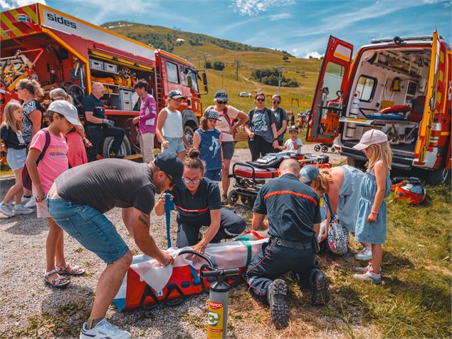 Pompiers volontaires de Villarembert Le Corbier - Office de Tourisme Le Corbier