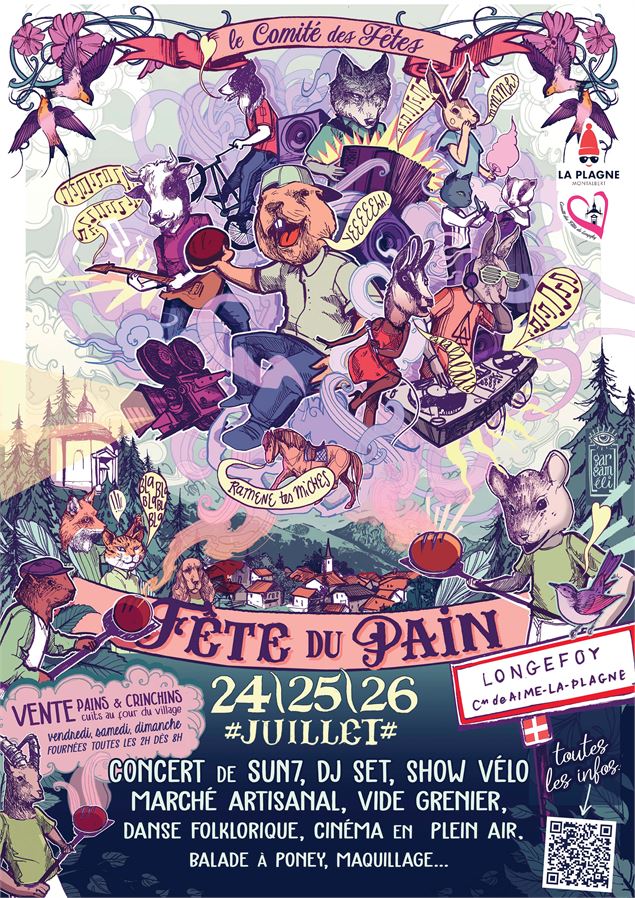 Fête du Pain au village de Longefoy_Plagne-Montalbert - Ph. Gal