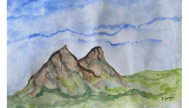 Zen Altitude : Atelier d'Aquarelle avec Isabelle_Méribel
