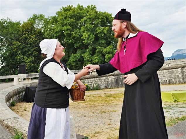 Spectacle à la Visitation : Jeanne de Chantal, le courage au coeur_Annecy