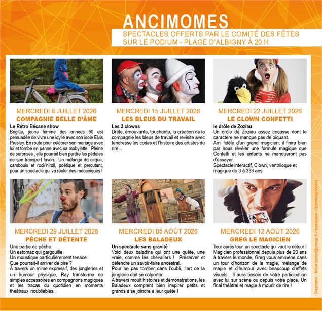 Ancimômes : Greg le magicien_Annecy - Comité des fêtes d'Annecy-le-Vieux