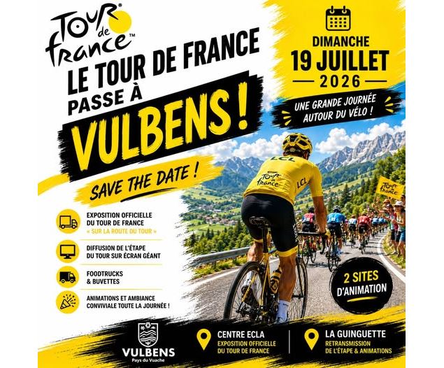 Tour de France Vulbens - Mairie Vulbens