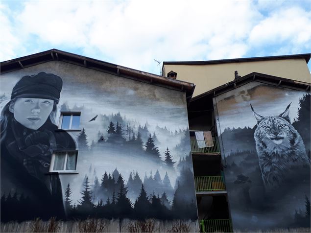 fresques murales à Tenay - Sabrina Megani