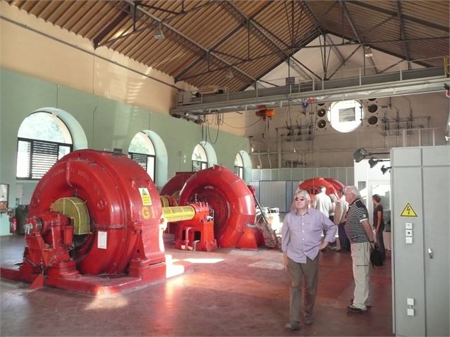 Visite guidée : la centrale EDF de Belleville_Hauteluce - D. Dereani - Fondation Facim