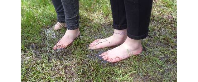Barefooting au pays des tourbières du Géoparc du Chablais