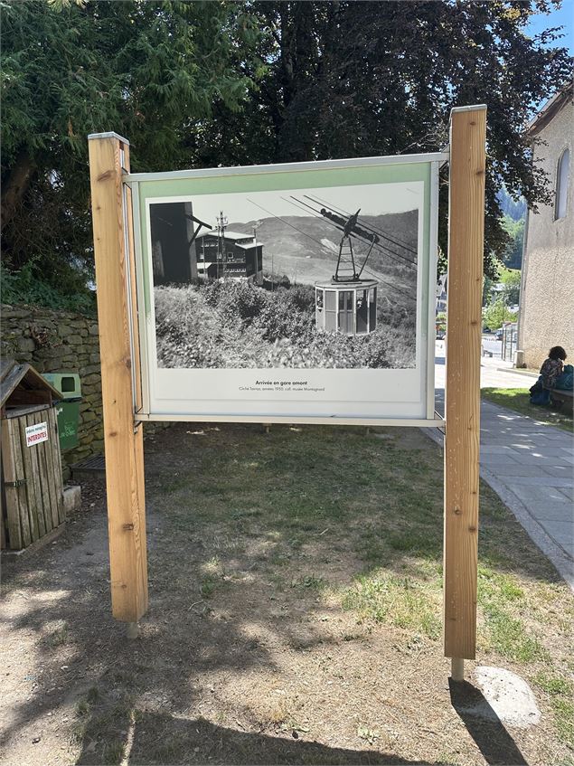 Exposition : Bellevue sur le fil, 90 ans d'exploitation_Les Houches