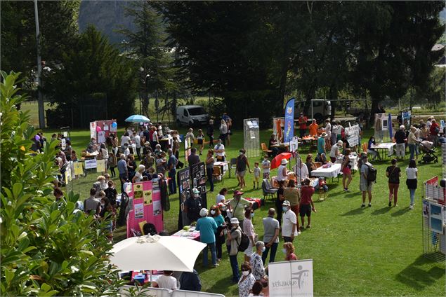 Forum des associations 2021 vue haut - La Fourmilière