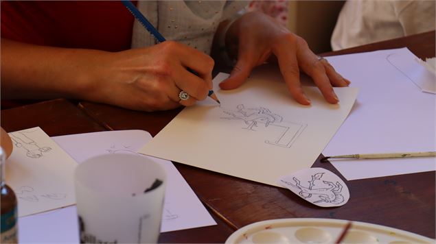 Atelier - Enluminure : décorer sa lettrine - Spécial ateliers d'été_Clermont - Dep74