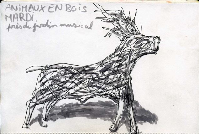 Carnets d'Alpage : Atelier 6-8 ans Initiation au croquis_Le Grand-Bornand - Carnets d'alpage