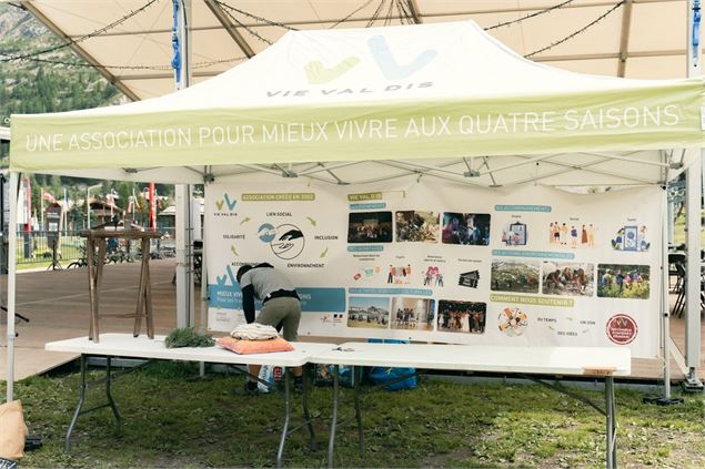 Stand Vie Val d'Is - Corentin Valençot - Val d'Isère Tourisme