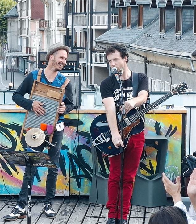 Photo d'un concert du groupe Pierre de Coeur - Pierre de Coeur - Rudy Burdinat