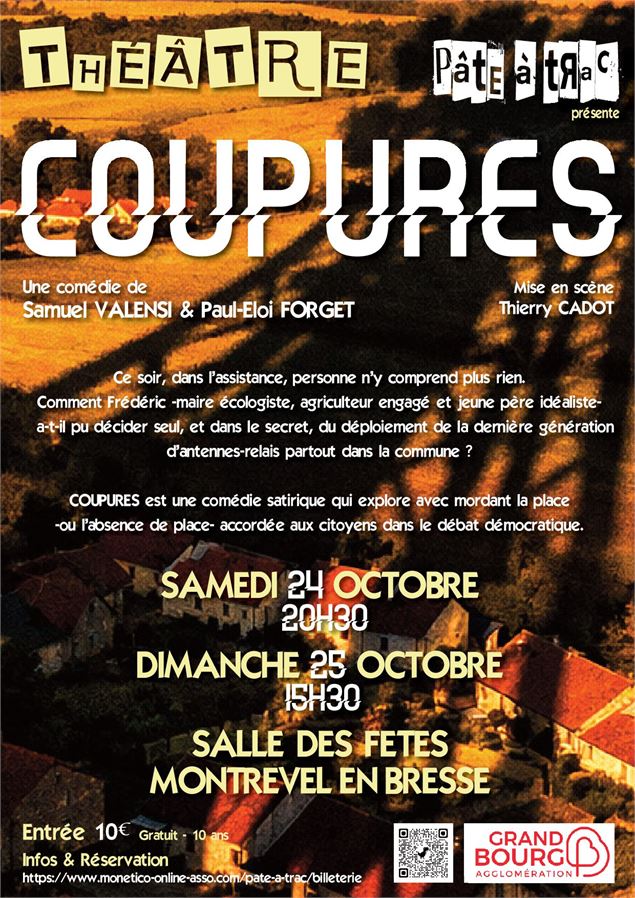 Affiche verso - Cie Pâte à Trac