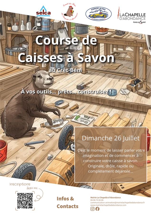 Course de caisses à savon - Mairie de La Chapelle d'Abondance