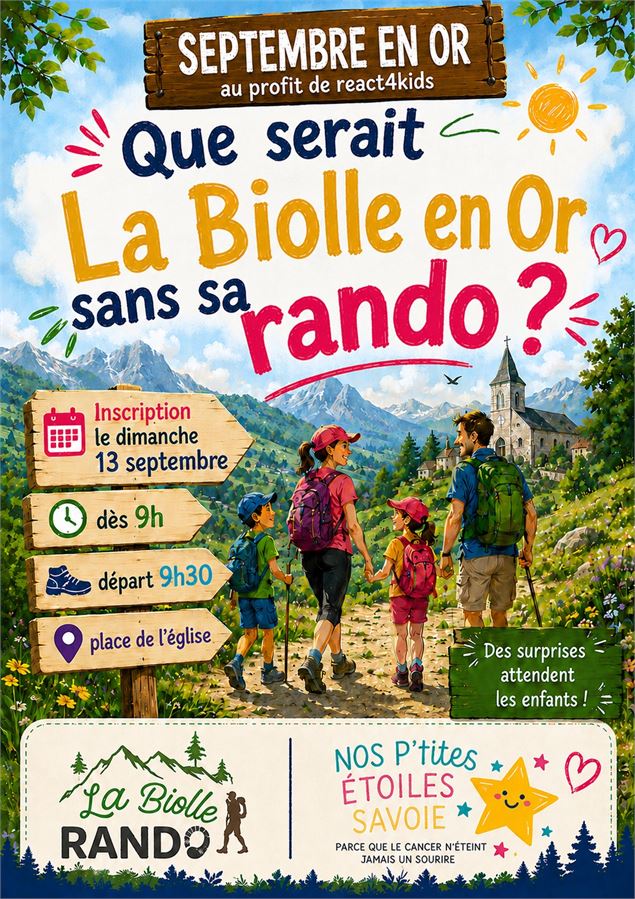 rando familiale - création perso