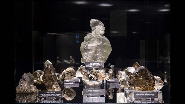 Quartz du Mont-Blanc, musée des Cristaux - Musée des Cristaux