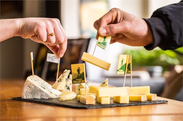 plateau de dégustation de fromages - OTHMV