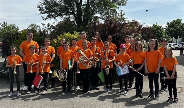 Fête Nationale Vailly - Orchestre des jeunes - Mairie de Vailly