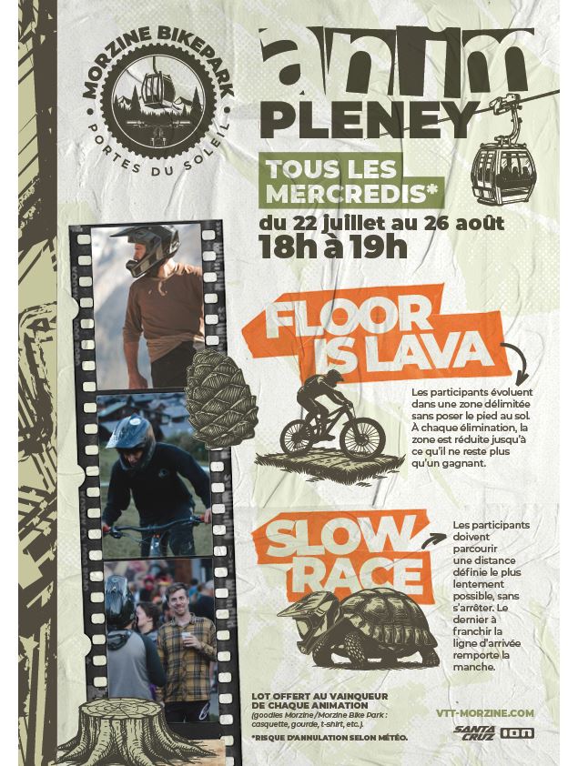 Floor is lava et slow race_Morzine