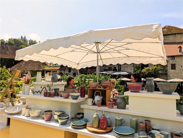 Marché de potiers_Chanaz - Marché de Potiers