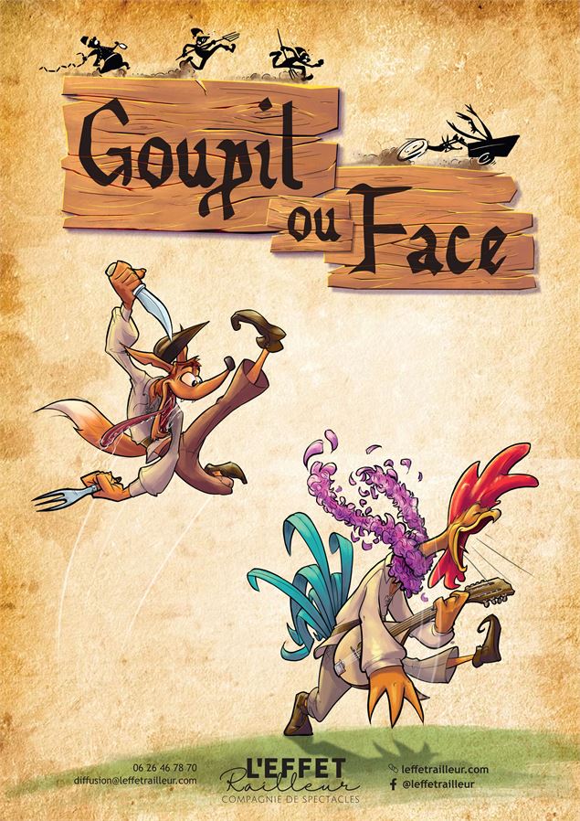 Les Rondes de nuit à l’Abbaye | Goupil ou face - Cie L’Effet Railleur – Théâtre_Abondance - Pôle Cul